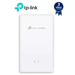 TP-LINK--TP-LINK EAP615GP-Wall - GPON Punto de Acceso WiFi AC de Pared/ Velocidad de Hasta 1.2Gbps en 5GHz y 574Mbps en 2.4GHz/ Multi SSID & Beamforming/ Capacidad para VoIP/ Gestión Centralizada Omada-