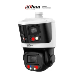 DAHUA--DAHUA DH-SDT3E410-8P-MB-A-PV1 - Cámara PTZ IP X-Spans 8MP+4MP, TiOC: 10X Zoom, IR hasta 70m, Autotracking, Protección perimetral,Multivisión, Disuasión activa, Luz dual inteligente, SMD 4.0/ IP66.-