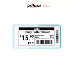 DAHUA--DAHUA DHI-ESL-E026C-NF - Etiqueta electrónica con comunicación Bluetooth, una interfaz interactiva y soporte para 256 colores con indicadores LED, ideal para gestión eficiente en comercios.-