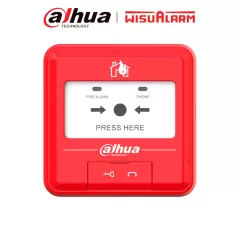 DAHUA--DAHUA WISUALARM DHI-HY-C121 - Estacion Manual de Alarma de Emergencia Convencional/ 2 Hilos sin Polaridad/ Cumple con Norma EN54-11:2001 Pruebas EMC/ Alarma Visual/-