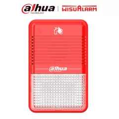 DAHUA--DAHUA WISUALARM DHI-HY-C151 - Estrobo Sirena Convencional de 75 dB(A) a 3 m/ Cumple con Norma: EN54-3:2014,EN54-23:2010 /2 Hilos,-