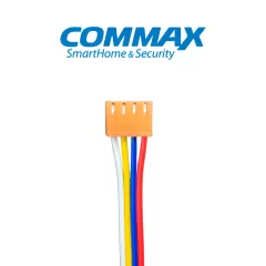 COMMAX--COMMAX - 4PINCONNECTOR Cable Conector 4 Pines para Sistema llamado de Enfermería y Video Porteros Commax-