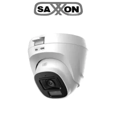DAHUA--SAXXON SUA-HAC-T20P-0280B- Cámara Turret de 2 Megapíxeles/ Lente de 2.8 mm con Visión de Apertura de Hasta 100°/ Policarbonato/ IR de Hasta 20m / Fácil Instalación/ Ideal para Interiores-