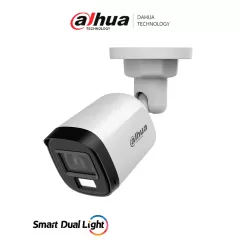 DAHUA--DAHUA DH-HAC-B1A51N-U-IL-A -Cámara Bullet de 5 MP Serie Cooper/ Lente 2.8 mm Apertura Hasta 106°/ Iluminación Dual Inteligente/ Iluminación Hasta 30Mts con IR +20Mts Luz Calida/ Micrófono Incorporado/ Plástico/ Para ExteriorIP67-