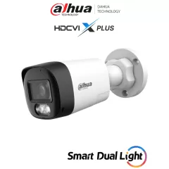 DAHUA--DAHUA DH-HAC-HFW1200RL-IL-T - Camara Bullet de 2 Megapixeles/ Audio Bidireccional/ Iluminación Dual Inteligente Hasta 30m/ Lente de 2.8mm Apertura de 111°/ Policarbonato/-