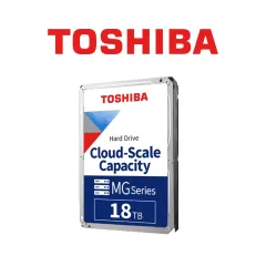 TOSHIBA--TOSHIBA MG09ACA18TE - Disco duro de 18TB / 3.5" / Sata III / 720 RPM / Bufer 512Mb / Diseño sellado con Helio /-