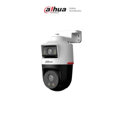 DAHUA--DAHUA DH-IPC-PTS2249B-E2-S-PV-PRO Cámara IP PT dual de 2MP+2MP Lente 3.6/WizColor/SMD Plus/Protección perimetral/Hasta 30m/Iluminador dual inteligente/Audio bidireccional/Disuasión activa d luz y sonido/Ranura microSD/PoE IP66-