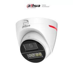 DAHUA--DAHUA DH-HAC-HDW1249XN-A-PRO - Cámara Domo HDCVI 2MP 1080P WizColor/ Video 24 Horas a Color/ Corrección de Distorsión de Imagen mediante IA/ Iluminador Inteligente/ Hasta 50m de Dist de Ilumin/ Doble Mic Incorp/ Campo de Visión de Hasta 101°-