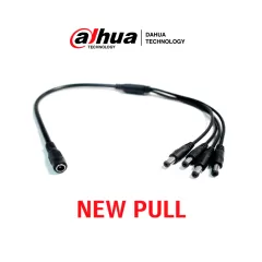 DAHUA--DAHUA PULPOKIT - Divisor de Energía para Camaras / 1 Entrada Hembra/ 4 Salidas Macho/ New Pull (Nuevo sin Caja)-