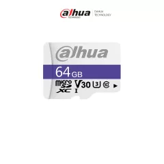 DAHUA--DAHUA DHI-TF-C100/64GB - Dahua Memoria Micro SD de 64 GB UHS-I/ C10/U3/V30/ Velocidad de Lectura 95 MB/s/ Velocidad de Escritura de 30 MB/s/-
