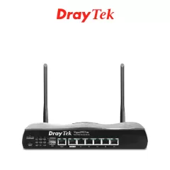 DRAYTEK--DRAYTEK VIGOR2927AC- Ruteador Inalámbrico Multi WAN con 1 puerto WAN GE RJ45, 1 puerto intercambiable LAN & WAN, 5 puertos LAN GE, 50 VPN, 2 puertos USB y WiFi AC hasta 1733 Mbps-