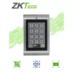 ZKTECO--ZKTECO MKHID - Teclado Independiente para Control de Acceso / Interior o Exterior / 1000 Contraseñas o Tarjetas ID (125Khz)-