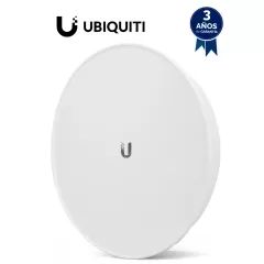 UBIQUITI--UBIQUITI POWERBEAM ISO AC PBE-5AC-ISO-GEN2 - Radio Airmax AC GEN2 5.8GHz para exteriores con antena integrada de 25 dBi, MIMO, potencia de 25 dBm, rendimiento de hasta 450 Mbps y función de aislamiento.-