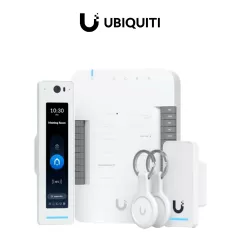 UBIQUITI--UBIQUITI UA-G2-SK-PRO - Kit de control de acceso profesional UniFi para 1 puerta, Entrada y Salida, Incluye: 1 x UA-Hub, 1 x Lector G2 Reader Pro, 1 x Lector G2 Reader, 2 x Llaveros de bolsillo NFC-