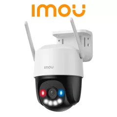 IMOU--IMOU Cruiser SC 3MP (IPC-K7FN-3H0WE) - Cámara IP PT de 3 Megapíxeles/ Wifi/ Full Color/Disuasión activa luces Rojo-Azul/ Audio 2 Vías/ 30 Metros Visión Nocturna/ Sirena de 110 dB/ Smart tracking/ Ranura para MicroSD/ IP66/-