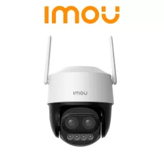 IMOU--IMOU Cruiser Z (IPC-S7DN-5M0WEZ-imou)- Cámara IP PT Dual Wifi Full Color de 5MP/ Lente Fijo de 5 Megapíxeles/ IMOU Sense/ 56 Metros de Iluminación Nocturna/ Micrófono y Altavoz Integrados/ Audio Bidireccional / 12X Zoom / IP66-