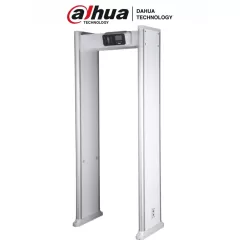 DAHUA--DAHUA ISC-D118 - Arco Detector de Metales con 18 Zonas de Detección. Pantalla LCD de 3.5" con interfaz intuitiva. Ofrece 9 tonos de alarma y 10 niveles de volumen ajustables. Cuenta con un contador de pasos y alarmas.-