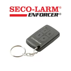 SECO-LARM--Seco-Larm SK919T4GNQ - Transmisor RF tipo llavero de 4 botones, 15 canales, 315 MHz.-