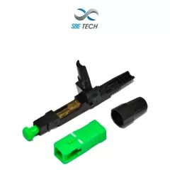 SBE TECH--SBE TECH SBE-CONPPSCSMAPC - Conector prepulido SC SM para 9µm, APC, 2mm, monomodo-