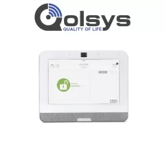 QOLSYS--QOLSYS IQP4 - Sistema de Alarma IQPanel4 Autocontenido , con Pantalla Táctil de 7", Power G 915 Mhz . Con 4 Bocinas integradas (4W). Para la plataforma Alarm.com-