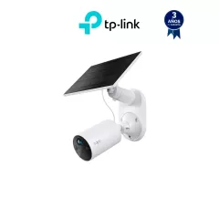 TAPO--Tapo C410 KIT Cámara de Vigilancia Wi-Fi Solar con Vista 3MP QHD y Detección IA Avanzada gratuita, Grabación de Vídeo 2K QHD, Alimentación Ininterrumpida. IP66.-