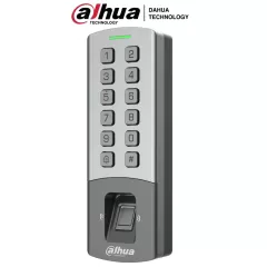 DAHUA--DAHUA DHI-ASI1212M-DW - Control de Acceso Antivandalico Exterior Wi-Fi/ Soporta 10,000 Usuarios, Passwords y Tarjetas ID / 3,000 Huellas / Teclado Mecanico/ RS-485 y Wiegand/ TCP/IP / Alimenta Cerradura 12V / IP65/ IK08/-