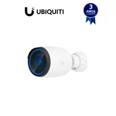 UBIQUITI--UBIQUITI UVC-AI-PRO-WHITE - Cámara 4K, Zoom óptico 3X, IA avanzada: detecta personas, lee matrículas , IR 25 metros , microfono integrado, audio bidireccional ,POE+ , Exterior/Interior (Color Blanco).-