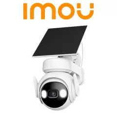 IMOU--IMOU CELLPTKit (KIT/IPC-K9EN-3T0WE/FSP12-TYPEC) - Kit de Cámara WiFi Cell PT de 3MP con panel solar, lente de 3.6mm y 88° de apertura, audio bidireccional y sensor PIR integrado para seguridad avanzada.-