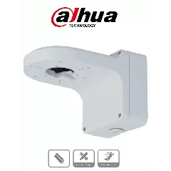 DAHUA--DAHUA PFB206W - Brazo de pared para cámaras domo DAHUA / Construído en aleacion de aluminio / Diseño elegante / Color blanco / Capacidad de carga 15Kg /-