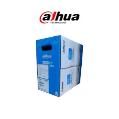 DAHUA--DAHUA DH-PFM920I-5EUN - Bobina de cable UTP blanco, 100% cobre, categoría 5e, 305 metros. Ideal para video y redes, cumple con CPR Eca y es compatible con alimentación PoE para un rendimiento óptimo.-