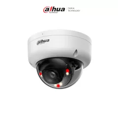 DAHUA--DAHUA DH-IPC-HDBW1239E1-A-IL- Cámara IP Domo Antivandalica de 2 Megapixeles Iluminador Dual/ Lente de 2.8 mm/ 104 Grados de Apertura/ Micrófono incorporado/ Detección de movimiento/ IP67/ PoE/-
