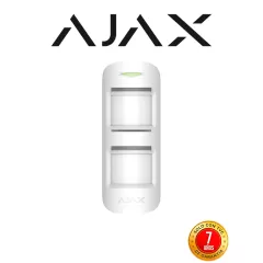 AJAX--AJAX MotionProtect Outdoor W - Detector de movimiento inalámbrico para exterior con sistema anti-enmascaramiento avanzado. Color Blanco (28302.33.WH3)-