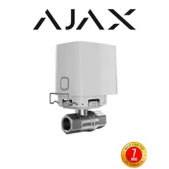 AJAX--Ajax WaterStop - Válvula Inteligente de cierre de agua (3/4"). Color Blanco-