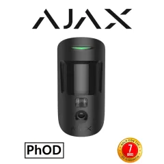 AJAX--AJAX MotionCam B (PhOD)- Detector de movimiento con Verificación fotográfica y con la función de mandar imágenes sobre demanda. Color Negro-