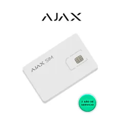 AJAX--AJAX Servicio de Datos Ilimitados por 2 años para SIM AJAX-