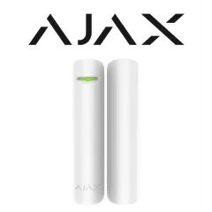 AJAX--AJAX DoorProtectPlusW - Detector de apertura, vibración e inclinación inalámbrico. Color Blanco (28269.13.WH3)-