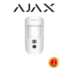 AJAX--AJAX MotionCam W - Detector de movimiento con Verificación fotográfica. Color Blanco (27383.23.WH3)-