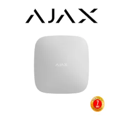 AJAX--AJAX Hub 4G - Panel de alarma Ethernet y conexión 4G LTE color Blanco APP AJAX PRO IOS y Android hasta 100 dispositivos Hasta 50 Usuarios Hasta 15h de duración de la batería/ NO compatible con dispositos WINGS/-