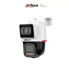 DAHUA--DAHUA DH-IPC-PTS2449C-4E3Z-S-PV-PRO Cámara PT varifocal WizColor de 4 MP + 2 MP/6x de Zoom Hibrido/Protección perimetral /Audio Bidireccional/Disuasión activa/Tour/Auto Tracking/Luz cálida 30m-PT 50m/Lente fija:112°/Lente PT:81.5°/SMD3.0/PoE/-