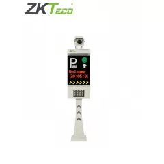 ZKTECO--ZKTECO LPRS1000 - Cámara de Reconocimiento Placas Para Control De Acceso Vehicular / Conexión TCP/IP / Pantalla LCD / Luces LED / Un Carril / Semáforo e Indicadores Audibles / Requiere Licencia de Estacionamiento Biosecurity-