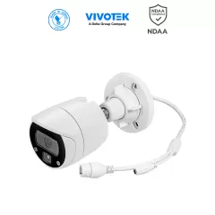 VIVOTEK--VIVOTEK IB9369 - Cámara IP bullet exterior 2 MP, lente fijo 2.8mm, Iluminadores Smart IR 30m, WDR digital, Smart Stream III, Smart Motion, 3DNR, Ranura MicroSD, IP66, IK10, NDAA, ONVIF-