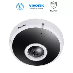 VIVOTEK--VIVOTEK FE9391-EHV-v2 - Cámara IP fisheye exterior 12 MP, panorámica 360º, Deep Search, Smart IR II 20m, Smart VCA, Stream III, WDR Pro, Micrófono integrado, ciberseguridad Trend Micro, IP66/IK10/Nema4X, SNV, NDAA, ONVIF-