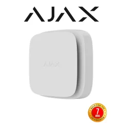 AJAX--AJAX FireProtect 2 RB (Heat/Smoke/CO) - Detector inalámbrico de incendio con sensores de Calor, Humo y Monóxido de Carbono (CO). Color Blanco-