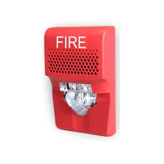 KIDDE--KIDDE F_EG1AVRF - Sirena Estroboscópica Compacta / 15-75 DC / Roja / Logo FIRE-
