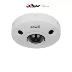 DAHUA--DAHUA DH-IPC-EBW8842P-AS Cámara IP Fisheye 8 MP WizMind/ IR 10 mts/ 1.85mm/ Mapa de Calor/ Conteo de Personas/ H.265+ / E&S Alarma y Audio/ Ranura para MicroSD/ Altavoz/ PoE/ IP67/ IK10-