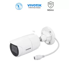 VIVOTEK--VIVOTEK IB833-HV(1Y) - Camara IP Bullet Vortex Premium Series, 5 Megapixeles, IR 30mts , WDR Pro, Lente Fijo 3.6 mm , Advance AI, Deep Search, Microfono Integrado, Protección IP66, IK10, NDAA, Almacenamiento interno 256GB-