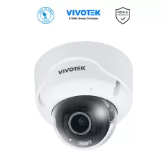 VIVOTEK--VIVOTEK FD9389-EHTV-V3 - Cámara IP domo exterior 5 MP, IR 40mts, Real Sight Engine IA, WDR Pro, Micrófono Integrado, Lente varifocal 2.8-12mm, Protección IP66, IK10, NEMA 4X, Ciberseguridad Trend Micro, IA Deep Search, IA Smart VCA, NDAA-