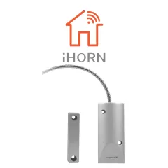 HORN--IHORN HO03I - Sensor Magnético de Cortina Metálico /NC compatible con paneles IHORN / RISCO / DSC / BOSCH .-