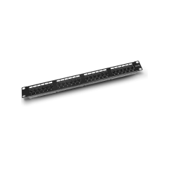 SAXXON--SAXXON P19724N5 - Patch Panel 24 puertos / CAT 5E / 19 Pulgadas / Montaje en rack / 1U-