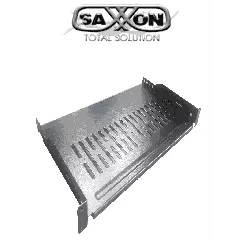 SAXXON--SAXXON 70140101- Charola ventilada para gabinete y rack/ Medidas de 19 pulgadas de ancho x 25.4 cm de profundidad/ 1 UR/ Soporta hasta 10 KG-